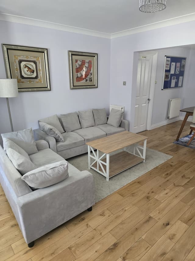 YCN supported accommodation communal area — independence and life skills
