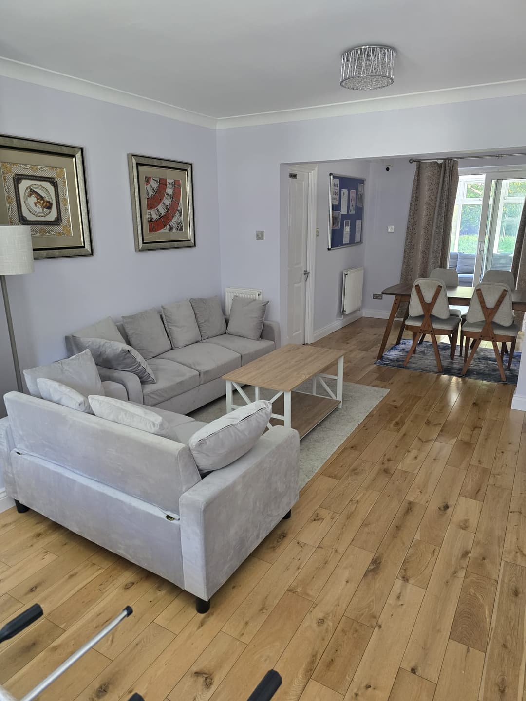 YCN supported accommodation bedroom — private space for young people aged 16–25